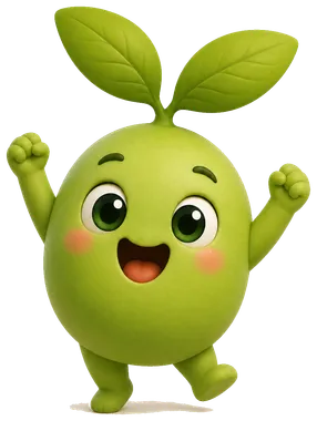 Sprig, the Hortly mascot
